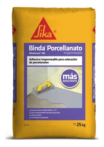 Binda Sika Para Porcellanato Sobrante De Obra