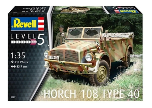 Horch 108 Type 40 Escala 1/35 Revell 03271