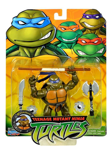 Tortugas Ninja Donatello Figura Articulada 10cm Orig. 81030