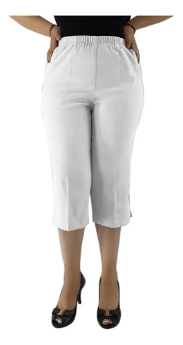 Pantalon Pescador Para Mujer Talla