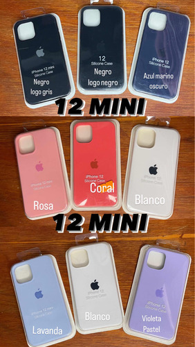 Imagen 5 de 10 de Funda Silicone Case iPhone 12, 12 Mini, 12 Pro, 12 Pro Max