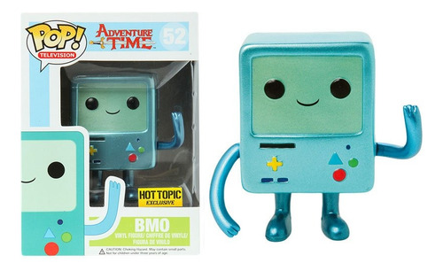 Funko Pop Hora De Aventura Bmo Metallic Hot Topic
