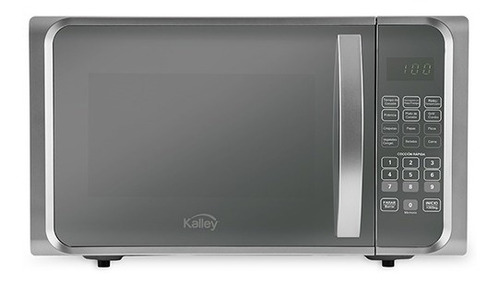 Horno Microondas Kalley 0.9 K-mw09g Gris 25 Litros