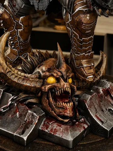 Estátua Doom The Dark Ages Premium 38cm Slayer Action Figure