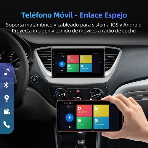Qp Isudar Estéreo 32g For Hyundai/solaris/verna 2017 2018