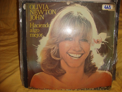 Vinilo Olivia Newton John Haciendo Algo Mejor Si2