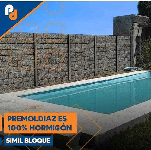 Imagen 3 de 5 de Cercos Muros Paredones Tapiales Premoldeados Premoldiaz