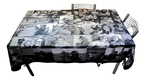 Mantel Personalizado Con Tus Fotos 145x320 Rectangular