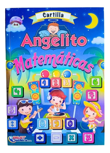 Paquete De 12 Cartillas Angelito Matemáticas / A Todo Color