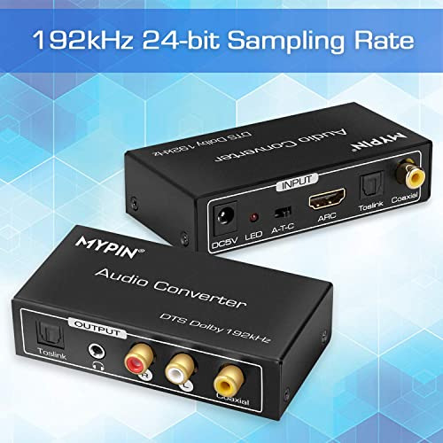 Convertidor De Dac De 192 Khz Multifunción, Adaptador ...