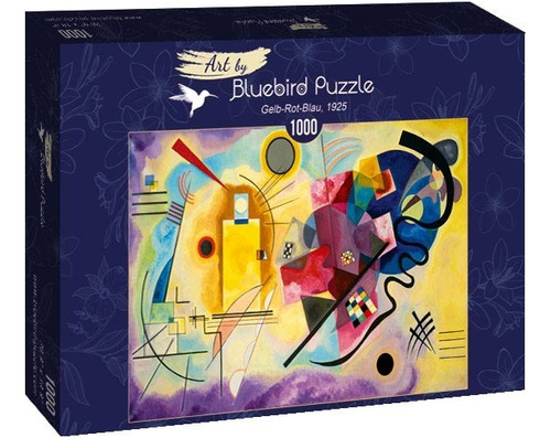 Bluebird Puzzle 1000 Pzs - Kandinsky - Gelb-rot-blau