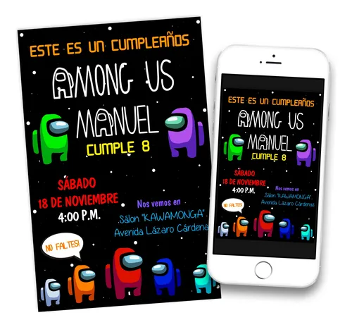 comprar Invitaciones Digitales Personalizadas Fiesta De Cumpleaños