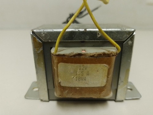 Transformador 12 Vac Para Proyectos Electrónicos (Usado)