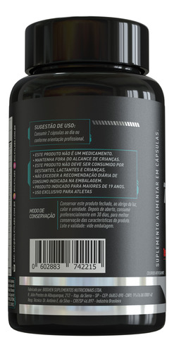 Testo Grow Com Feno Grego - 60 Capsulas