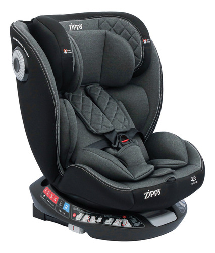 Cadeira Para Auto Gray Com Giro 360 E Isofix De 0 A 36kg