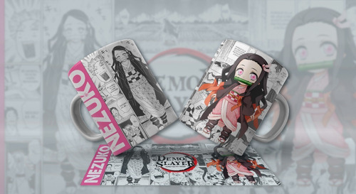 Taza Aaa De Nezuko Kimetsu No Yaiba - Demon Slayer