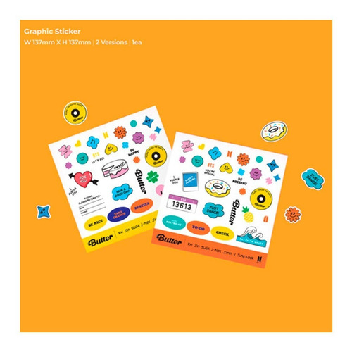 Imagen 6 de 10 de Cd Bts - Butter Cream Version - Importado + Póster Regalo