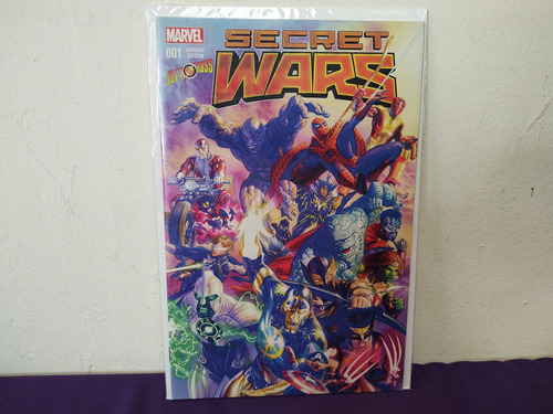 Comic Secret Wars 1 Alex Ross Exclusiva Variante 2015 A Msi