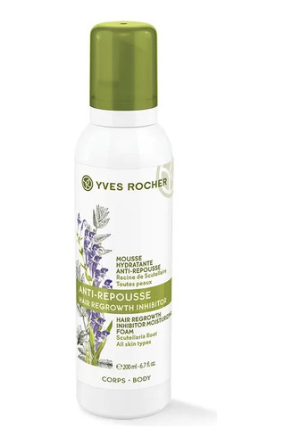 Yves Rocher Espuma Hidratante Anticrecimiento De Vello