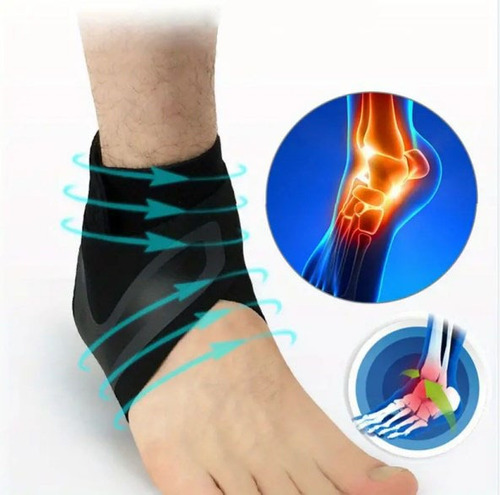 Tobillera Slim 2 Pzas Soporte Deporte Lesion Maxfit Hh002