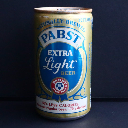 Lata Cerveza Coleccion Empcerveza Pabst Extra Light Beer 