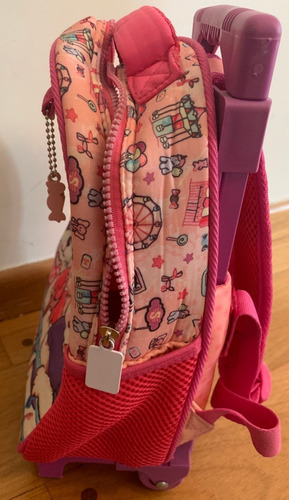 Mochila Simones Con Carrito Para Nenas Excelente Estado