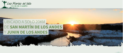 Terreno En Las Marias Del Valle Club De Campo San Martin De Los Andes - Lote B13