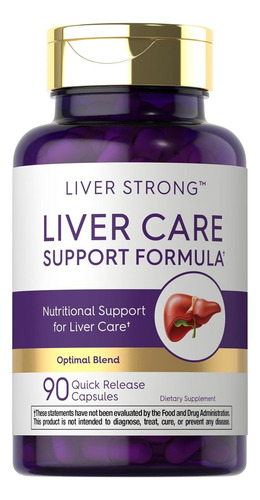 Carlyle Liver Care Suplemento De Apoyo Hepático 90 Capsulas Sin Sabor