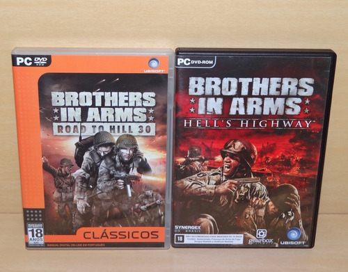 Brothers In Arms - Road To Hill 30 + Hell's Highway - Pc (Usado)