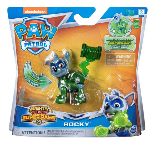 Figuras Paw Patrol Mighty Pups Super Paws Colección Completa