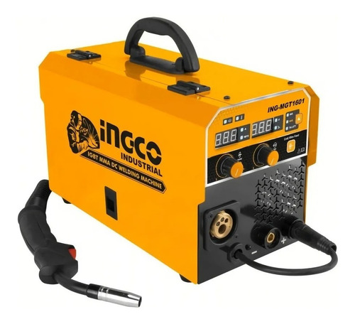 Soldadora Inverter Mig Mag Mma Tig 160a Ingco Mgt1601 *ub*