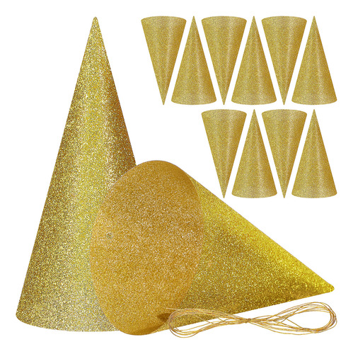 Gorro De Cumpleaños Con Forma De Cono Y Corona De Cumpleaños