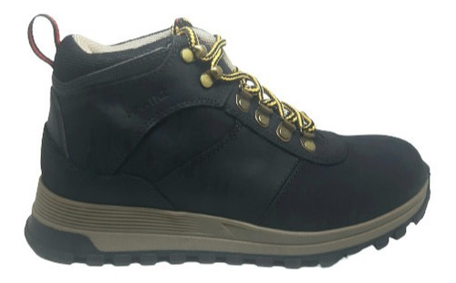 Bota Hombre Borcego M Martinez Negro Zapatilla Trekking  