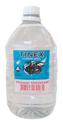 Thinner Universal Limpieza Irat Tinex 4 Lts