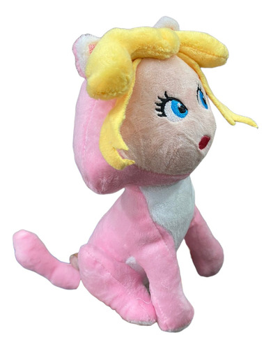 Peluche Princesa Peach Gato Mario Bross