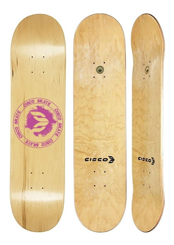 Shape Cisco Skate Maple Logo Pink 