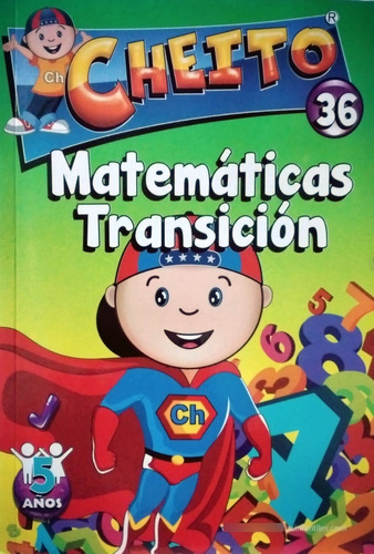 Cartilla Libro Cheito Matemáticas Transicion