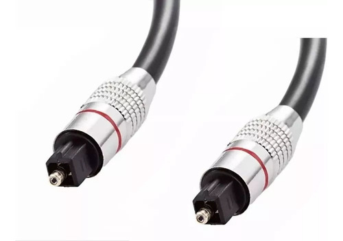 Cable Fibra Optica Digital Toslink Plug 1,5m Reforzado