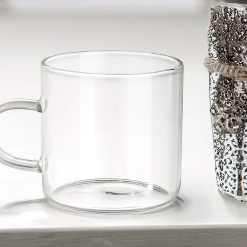 Caja Cerrada 72 Piezas Taza Expresso De Borosilicato 100 Ml