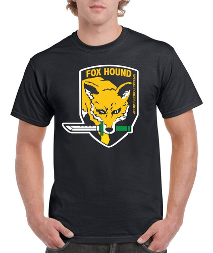 Playera Fox Hound Fuerzas Especiales Metal Gear Solid M1344