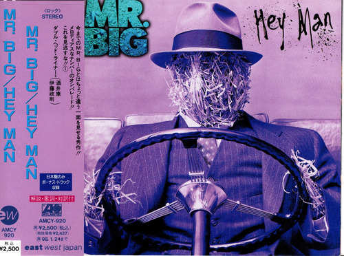 O Mr. Big Cd Hey Man Obi Japon 1996 Ricewithduck