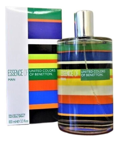 Perfume Essence Of Man Benetton  Hombre 100ml Nuevo Original