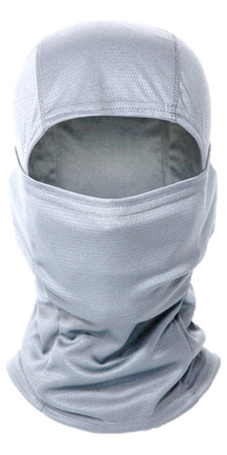 Balaclava Pasamontaña Bandana Deporte Moto Gris Plomo