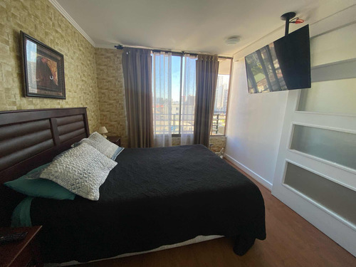 Arriendo Hermoso Depto Amoblado Año Corrido Viña Del Mar