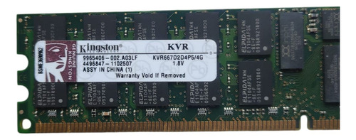 Kingston Memoria Para Servidor Kvr667d2d4p5/4g 4gb (Usado)