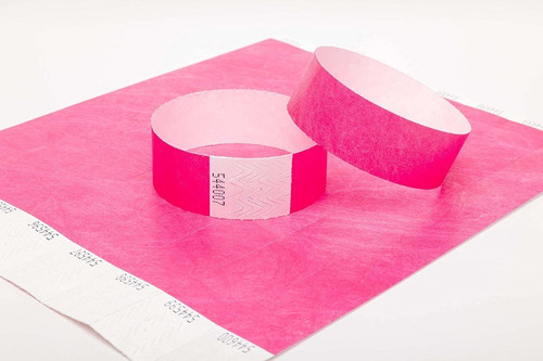 Imagen 4 de 7 de Pulseras Cintas Entradas Papel Fiestas Eventos Cumpleaños