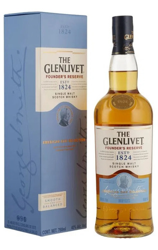 Whisky The Glenlivet Founders Reserve 750 Ml Con Promo