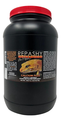 Repashy Calcium Plus Suplemento Reptiles Y Anfibios 3kg