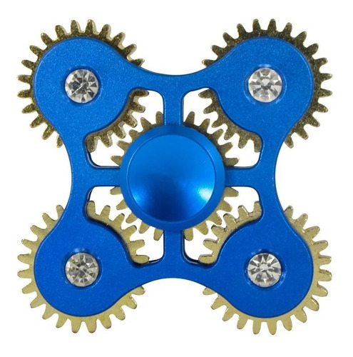 Spinner Hand Fidget Juguete Mano Quad Chain