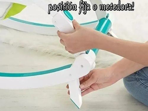 Silla Mecedora Musical Vibradora Plegable Posiciones
